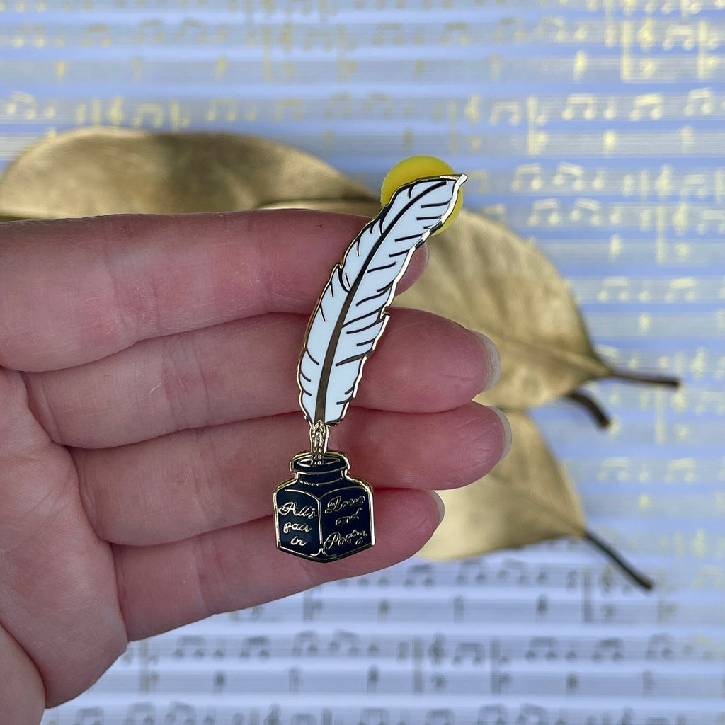 TTPD Feather Quill Pin