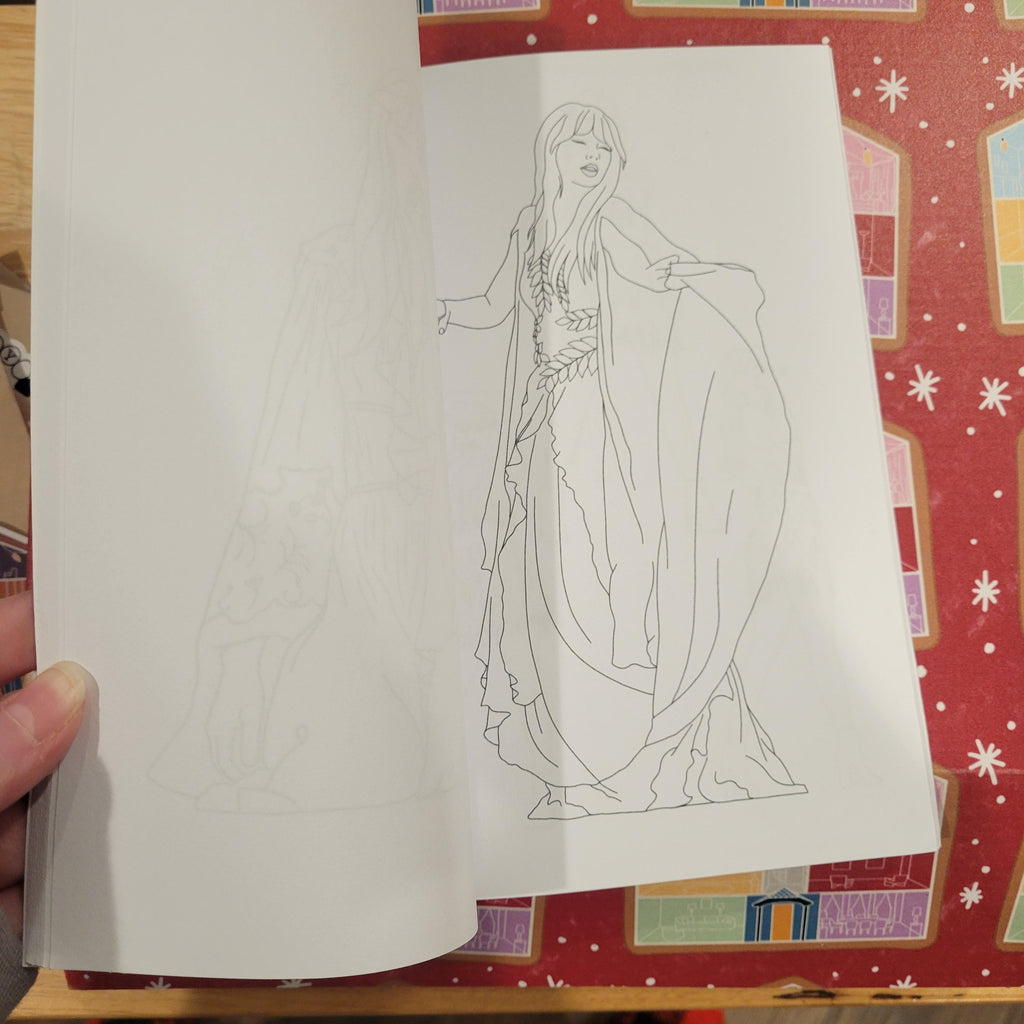 Tour Outfit Mini Coloring Book | A5 size