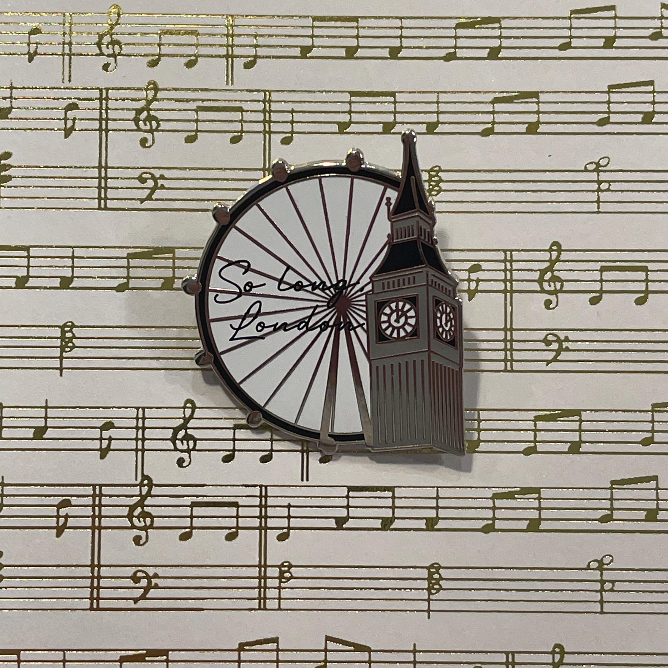 So Long London Pin