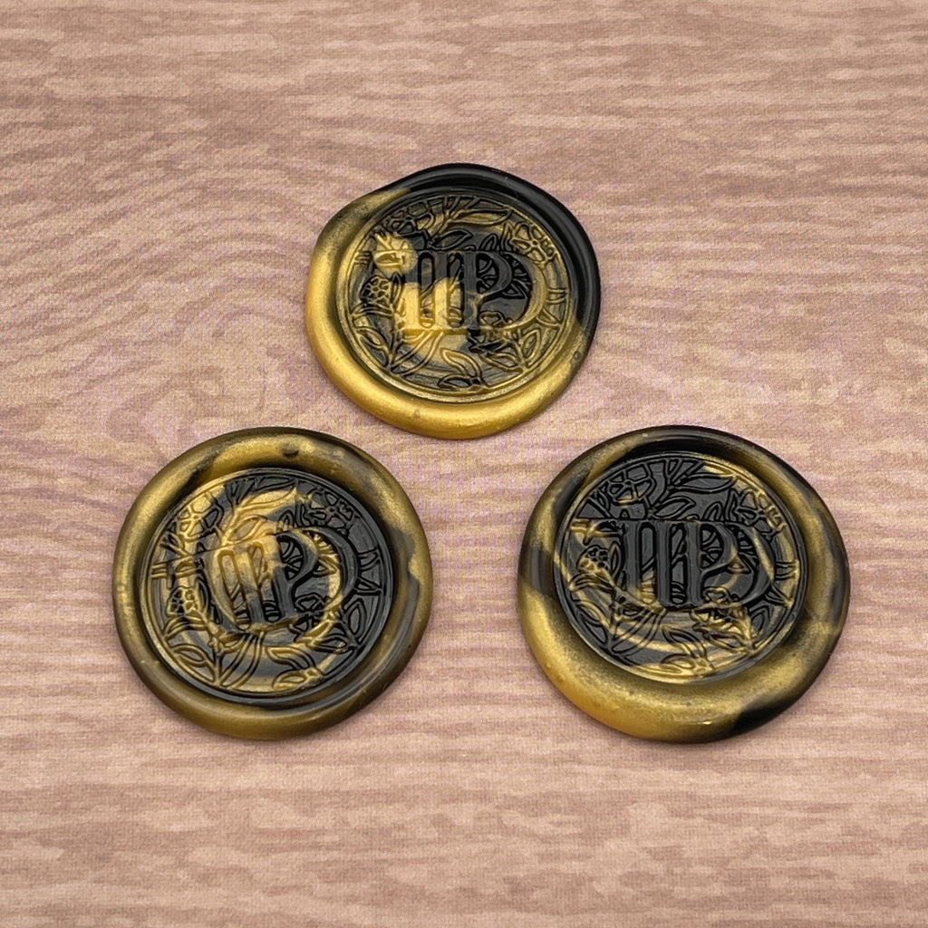 Poets Wax Seal Stickers