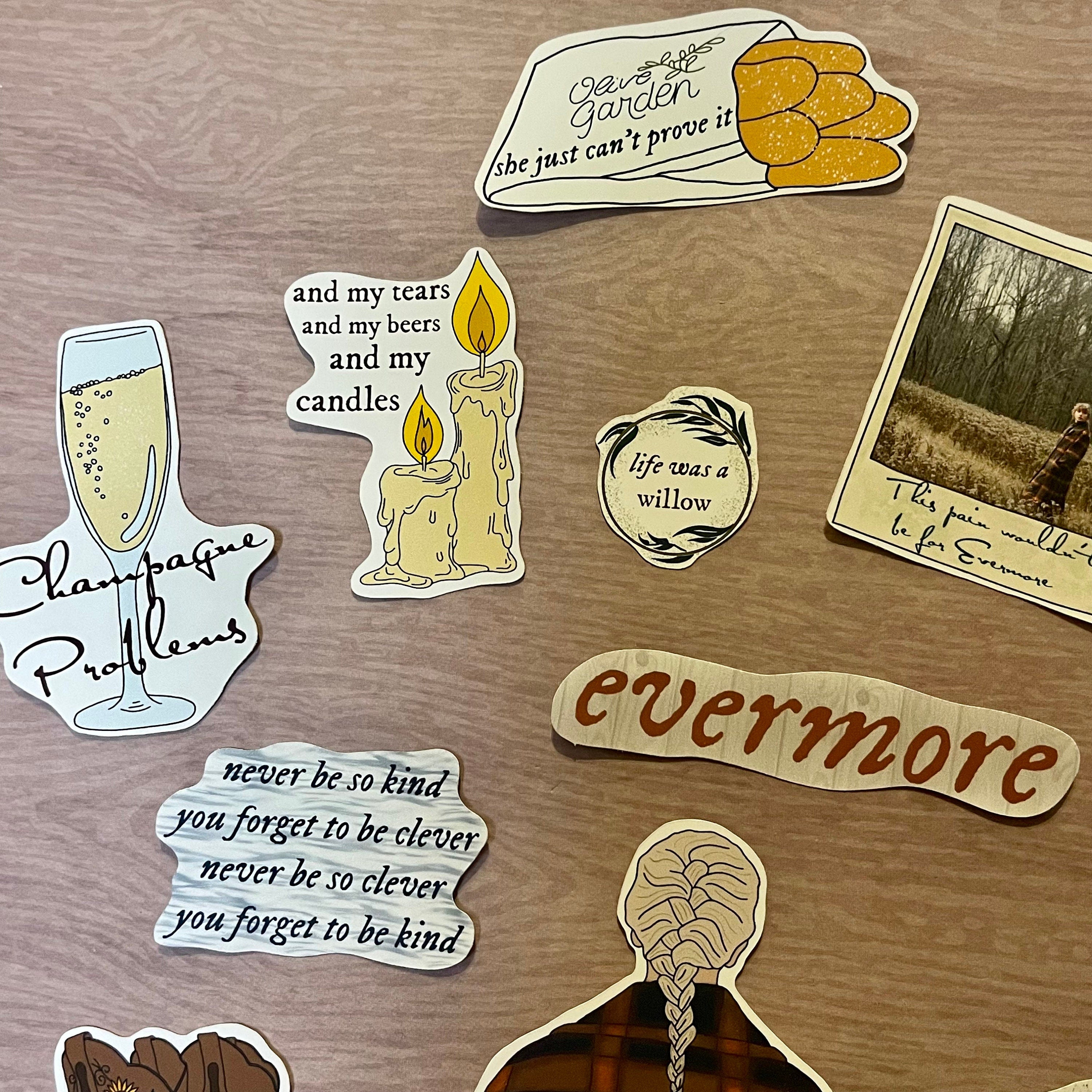 Evermore Sticker pack