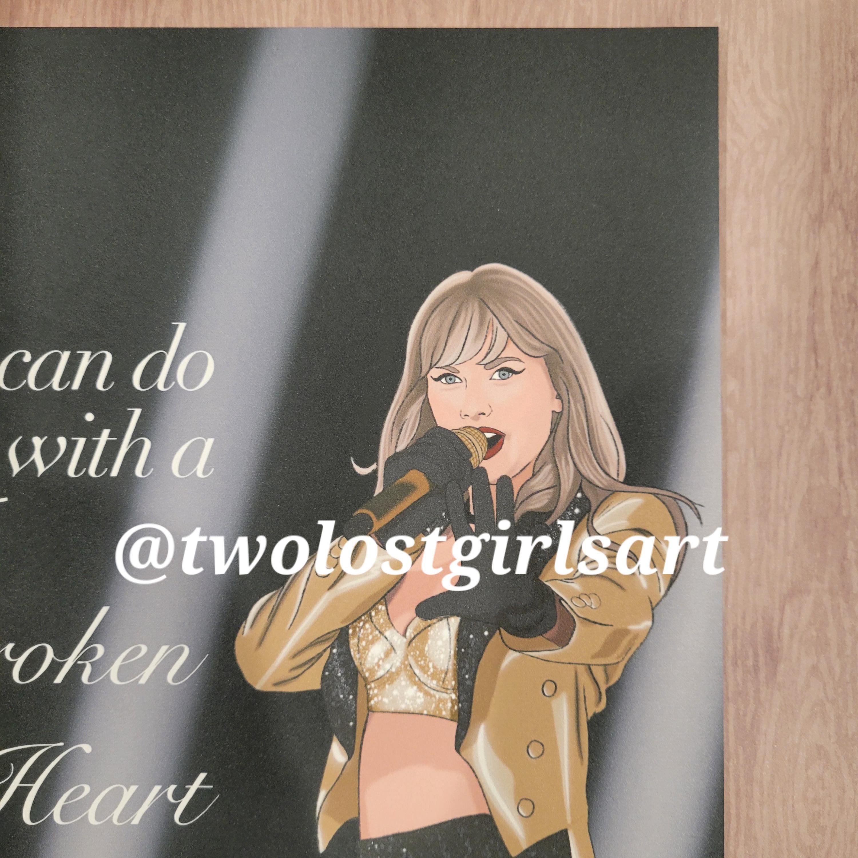 Broken Heart Art Print