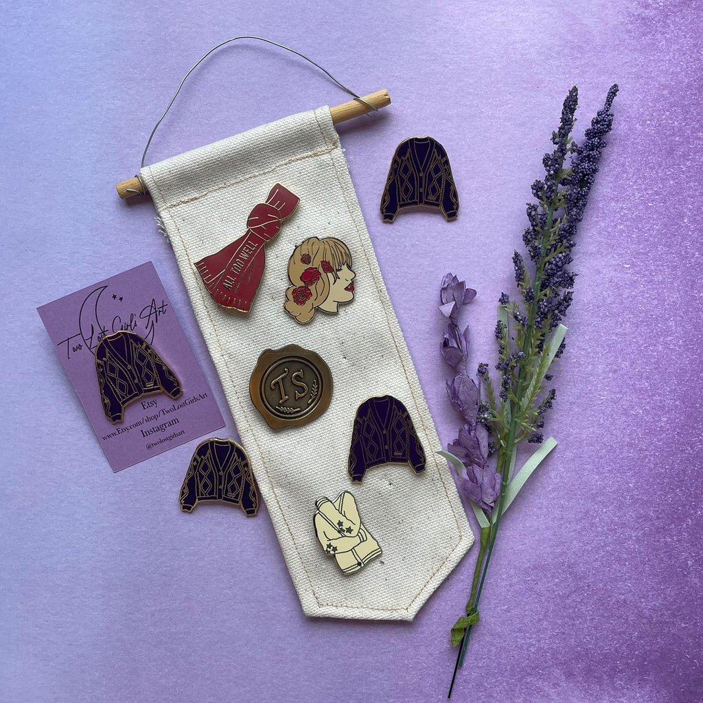 Speak Now Cardigan Pin