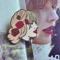 Red Hard Enamel Pin