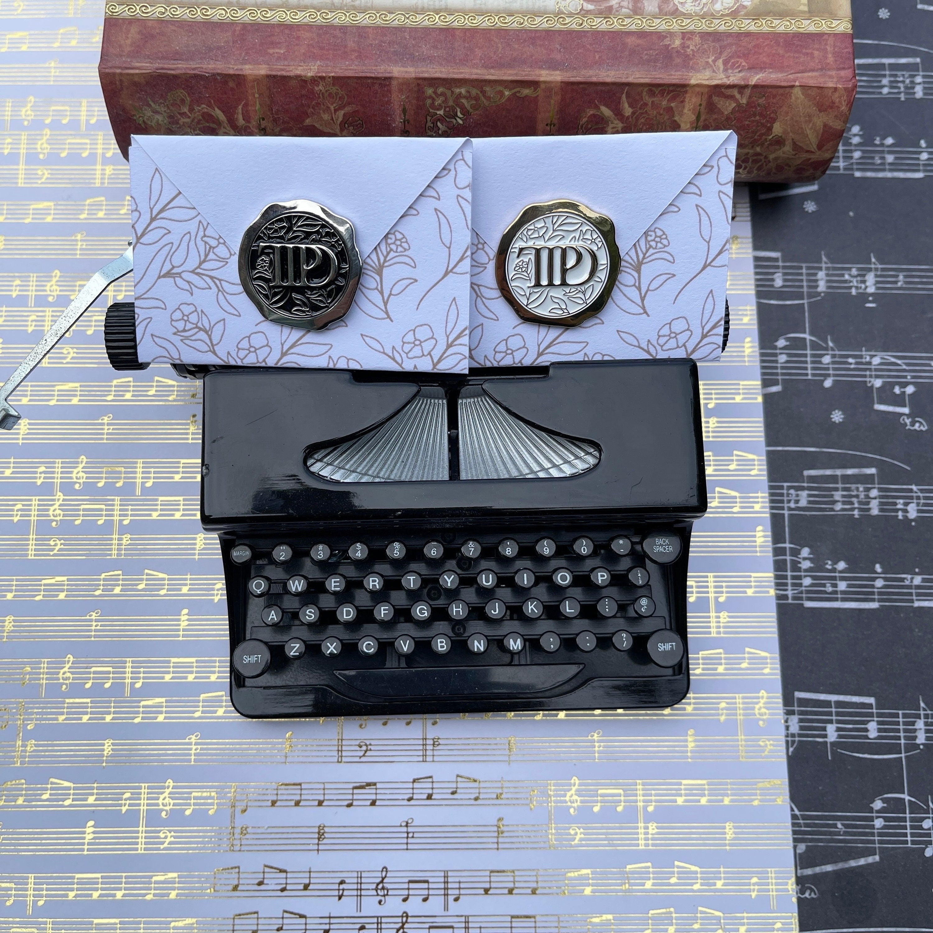 TTPD 3D wax seal enamel pin.