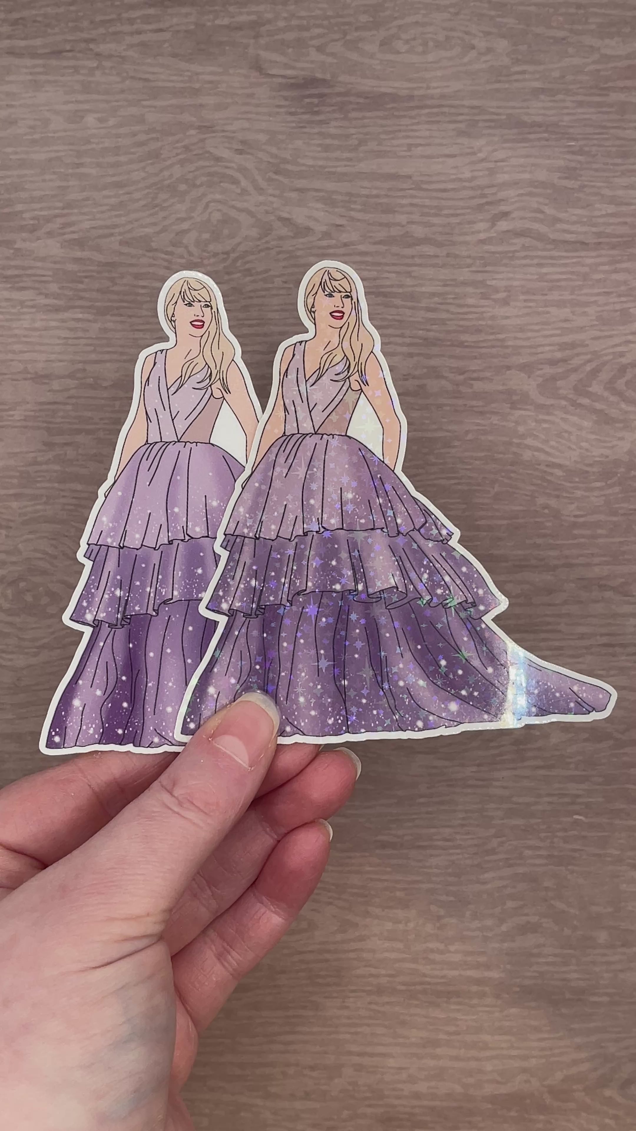 Speak Now Eras Tour Ball Gown Stickers