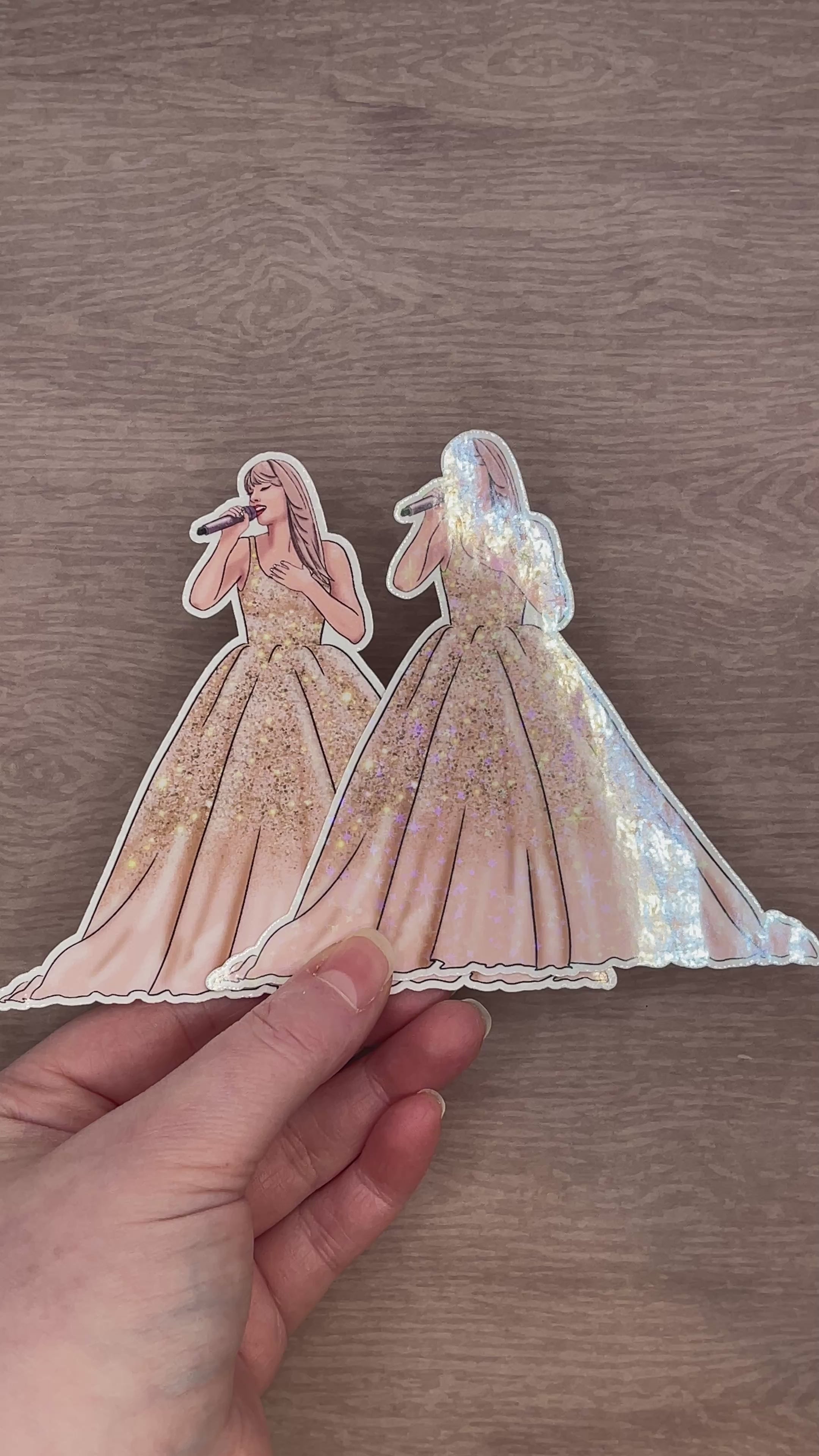 Speak Now Eras Tour Ball Gown Stickers