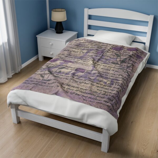 The Lakes Velveteen Plush Blanket Inspired by Taylor Swift - Image 7