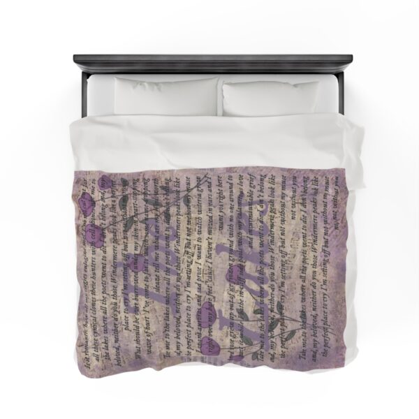 The Lakes Velveteen Plush Blanket Inspired by Taylor Swift - Image 6