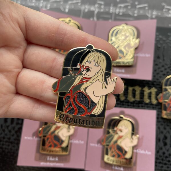 Reputation Hard Enamel Pin - Image 2