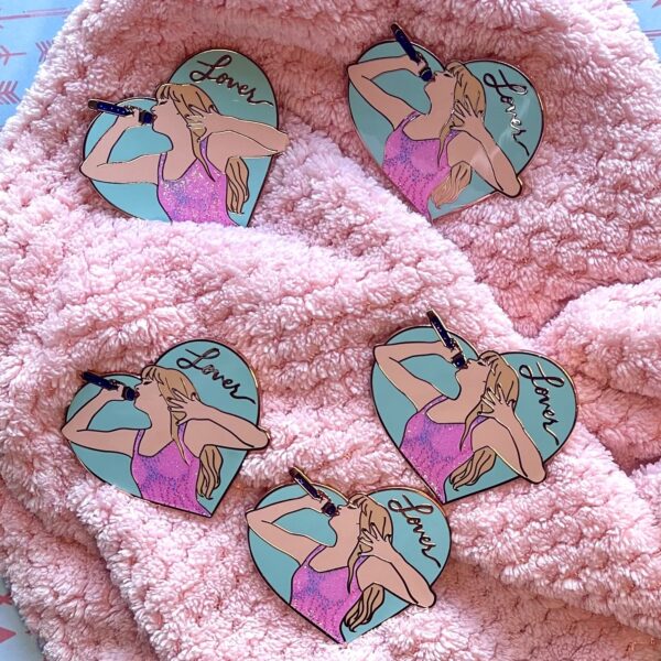 Lover Hard Enamel Pin - Image 3