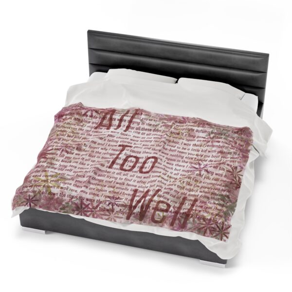 All Too Well Velveteen Plush Blanket - Image 5