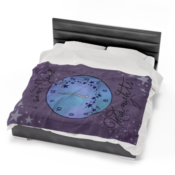 Midnights Velveteen Plush Blanket Inspired by Taylor Swift - Image 6