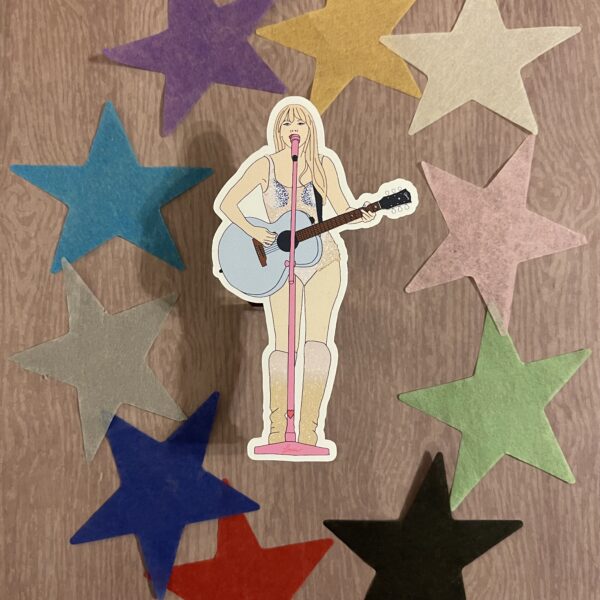 Lover Eras Tour 4 Inch Stickers - Image 12