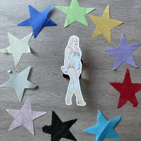 Lover Eras Tour 4 Inch Stickers - Image 10