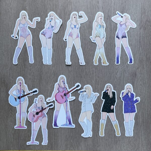 Lover Eras Tour 4 Inch Stickers - Image 8