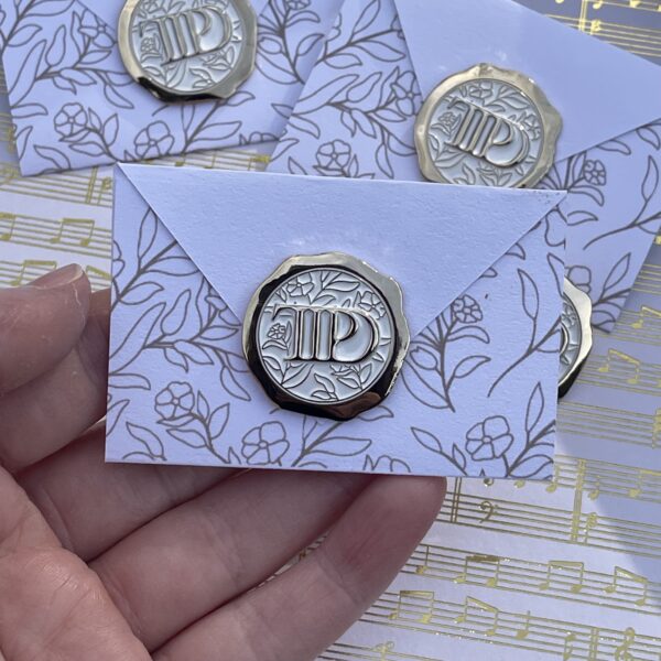 TTPD wax seal Enamel Pin - Image 3